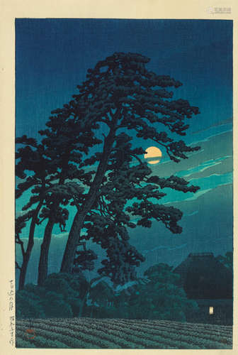 Showa era (1926-1989), circa 1930 Kawase Hasui (1883-1957)