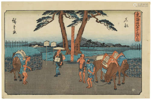Edo period (1615-1868), circa 1843-1853 Utagawa Hiroshige I (1797-1858)