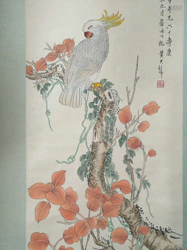 HUANGJUNBI, BIRD&FLOWER PAINTING