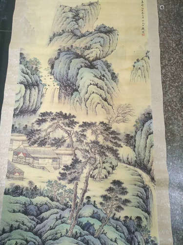 WENZHENGMING, LANDSCAPE PAINTING