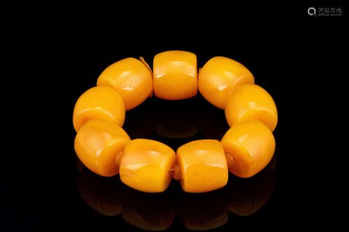 LARGE AMBER BRACELET