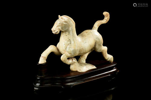 JADE CARVED 'HORSE' FIGURE