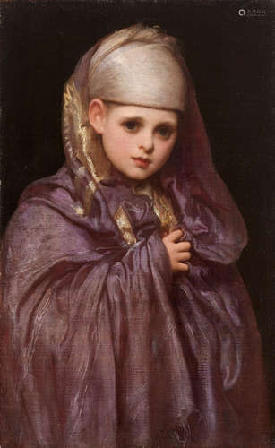 Little Fatima Frederic, Lord Leighton, PRA(British, 1830-1896)