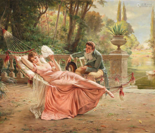 The proposal Frédéric Soulacroix(French, 1858-1933)
