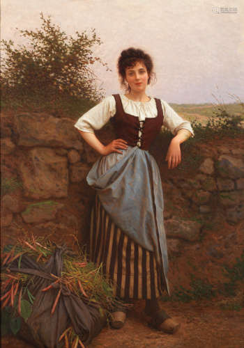 Brunette Camille Félix Bellanger(French, 1853-1923)