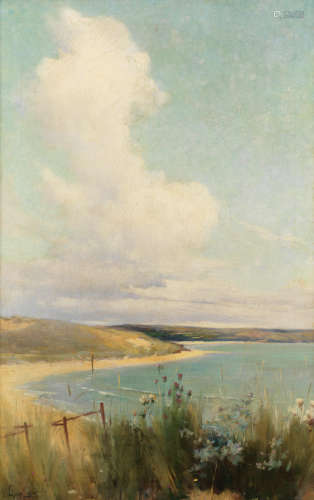 A summer's day on the coast Sir William Samuel Henry Llewellyn, PRA, RBA, RI(British, 1858-1941)
