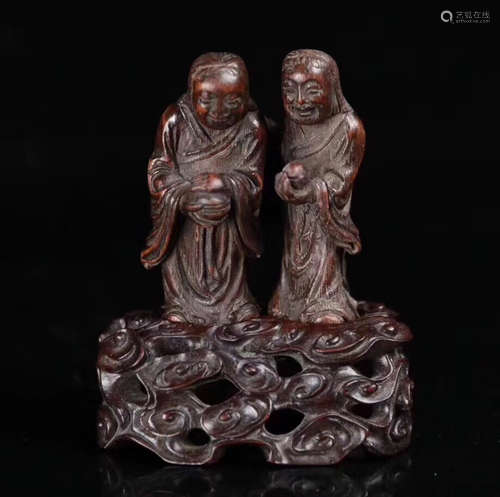 AGARWOOD HEHEERXIAN FIGURES