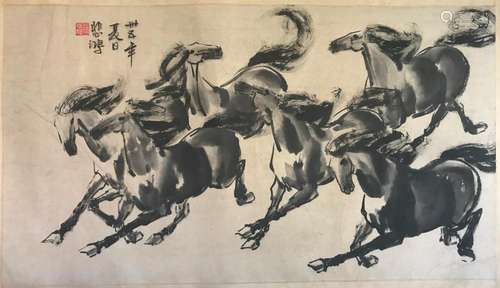 Attributed to Xu Beihong(1895-1953).