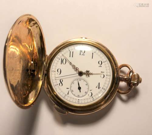 14K Invicta Pocket Watch