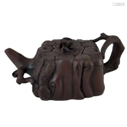 A Yixing Ware Zisha Clay Teapot