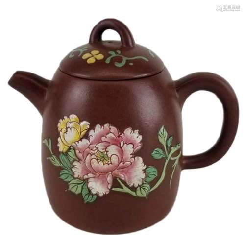 A YixingÂ Ware Zisha Clay Teapot