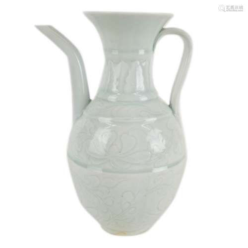 A Song Style Qingbai Glazed Ewer