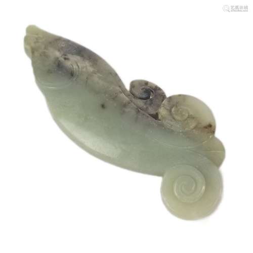 A Jade Fish Pendant