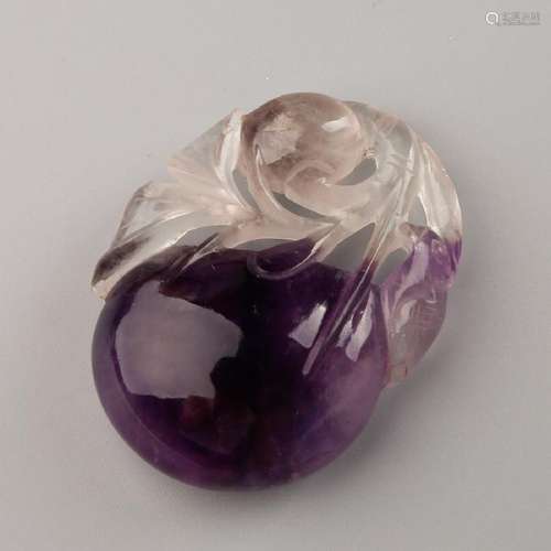 CHINESE AMETHYST PENDANT