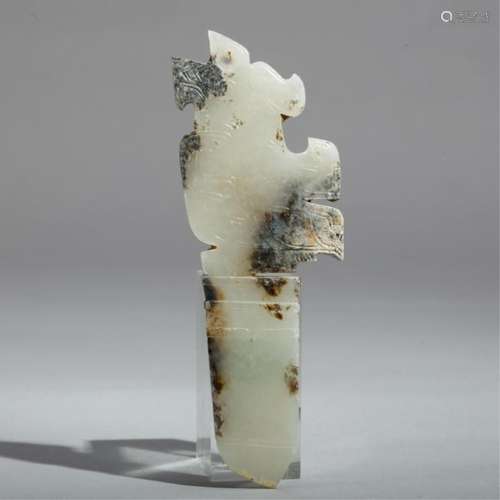 CHINESE JADE CARVED PENDANT