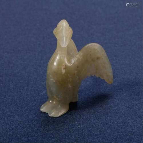 CHINESE JADE CARVED SWAN