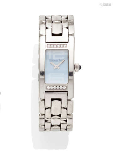 A Lady's Diamond and Steel 'Promesse' Bracelet Wristwatch, Audemars Piguet