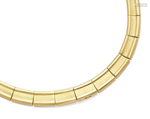 An 18K Gold Collar, Bruno Guidi, Brazilian