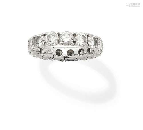 A diamond eternity ring, by Graff