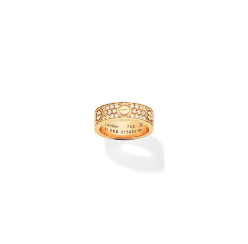 A diamond 'Love' ring, by Cartier