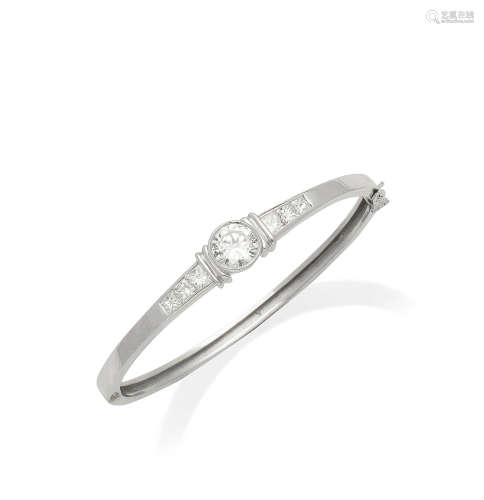 A diamond bangle, by Boodles