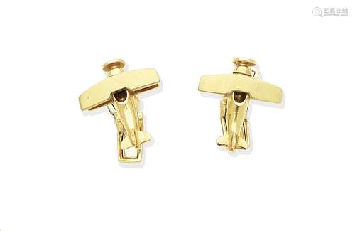 A pair of novelty cufflinks, by Cartier