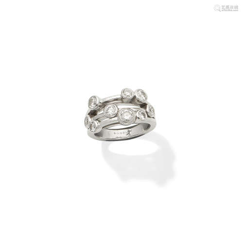 A diamond 'Raindance' ring, by Boodles