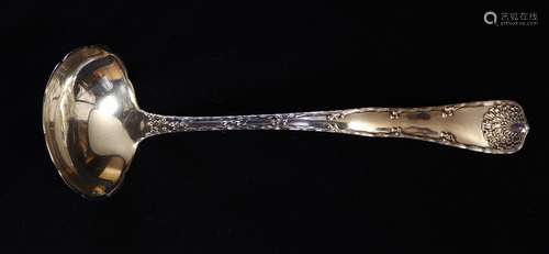 Tiffany & Co. sterling silver soup ladle, in the 