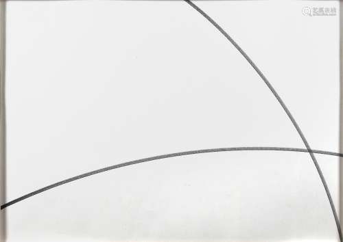 Norbert Kricke (German, 1922-1984), Untitled, ink on paper, unsigned, sheet: 19.5