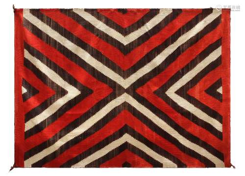 Native American Navajo Transitional blanket late 19th century, 6'9