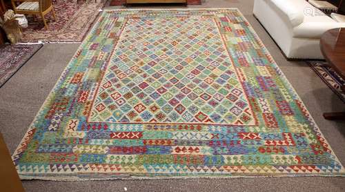 Turkish Kilim carpet, 10'1