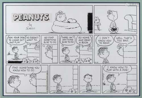 Charles Schulz (American, 1922-2000), 