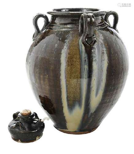 Kim Ellington Stoneware Jar