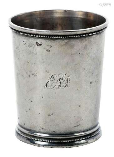 Charleston Coin Silver Mint Julep Cup