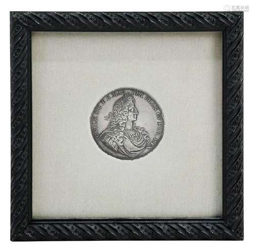 Silver Medal of William III, Dated 1690