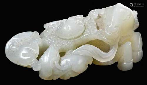 Celadon Jade or Hardstone Carving