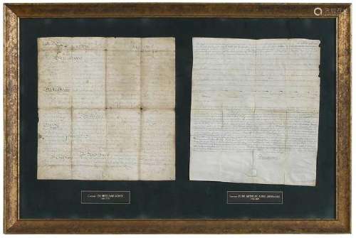Two 18th Century Virginia Land Grants