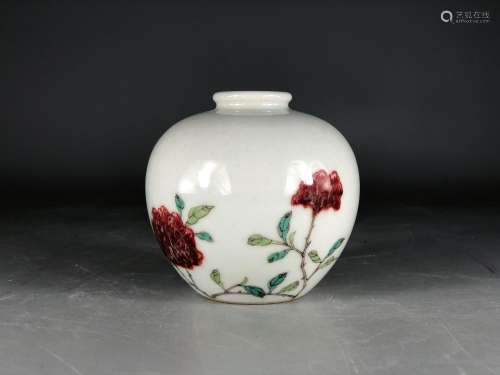 CHINESE FAMILLE ROSE PORCELAIN WATER COUPE