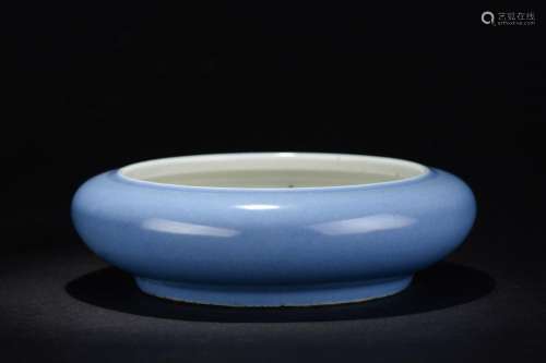 CHINESE CLAIR DE LUNE GLAZED WASHER