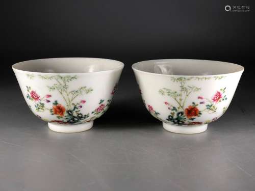 CHINESE FAMILLE ROSE PORCELAIN BOWL