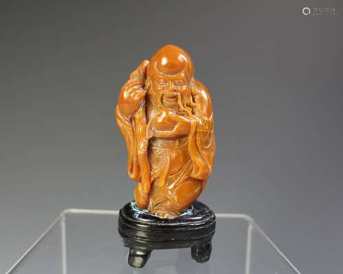 SHOU FIGURE SOAPSTONE