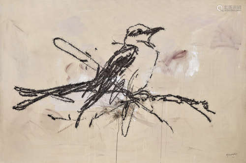 叶永青（B.1958） 2008年作 鸟（春晓） 压克力 画布