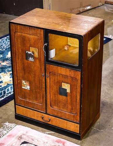 Japanese Wooden Small Cabinet