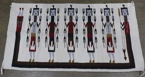 Navajo Yei rug