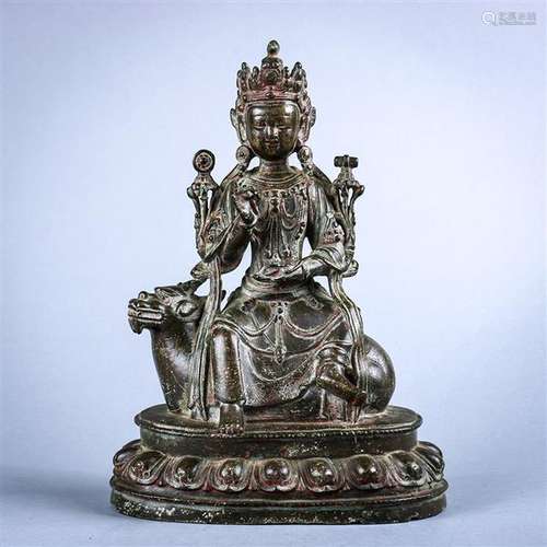 Chinese Bronze Bodhisattva