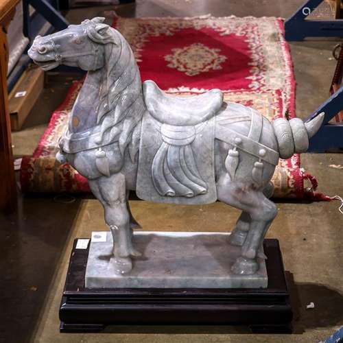 Chinese Large Jade Horse