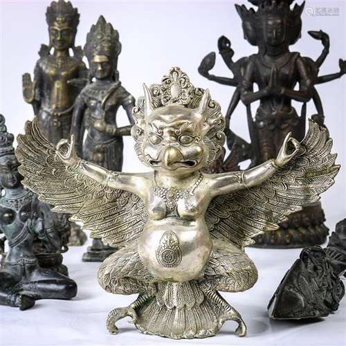 Asian/Himalalyan/Southeast Asian Buddhist Metal Sculptures