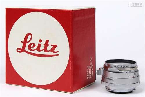 Leitz Canada Summilux lens 1/4 35mm