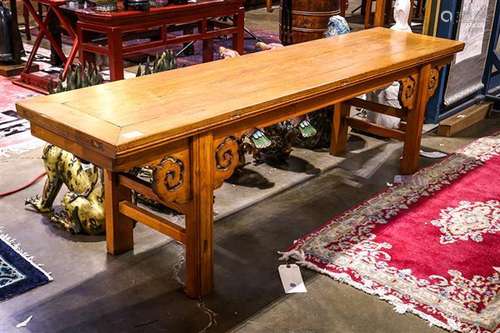 Chinese Wooden Low Table/Bench