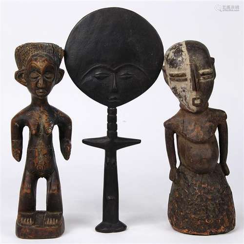 African wood figures